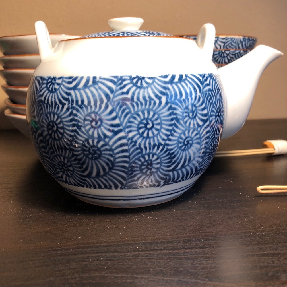 Kasuga ware set - Picture 3 of 10